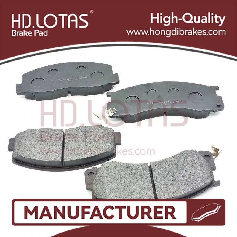 Brake Pad For Passenger Car 04491-28250,04491-28221,04491-28351,04491-28350 for TOYOTA